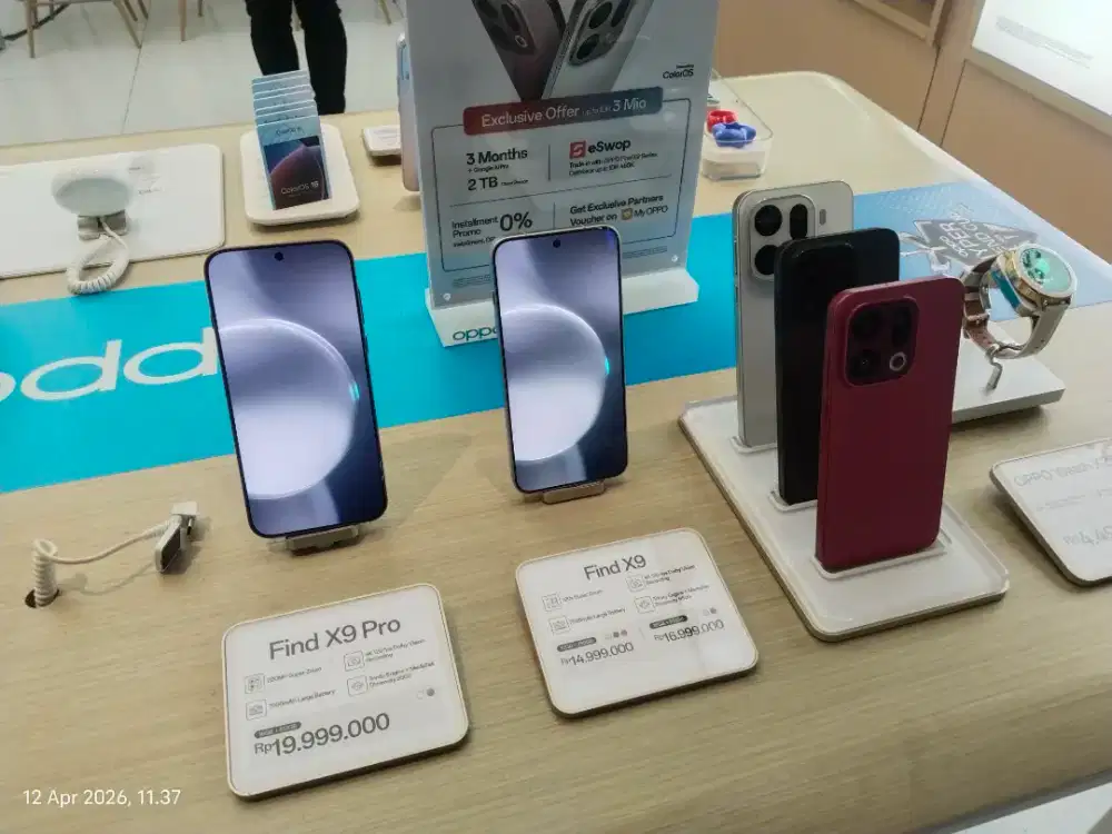 Oppo Find X9 Series, Cicilan tanpa kartu kredit, tanpa DP, cukup KTP