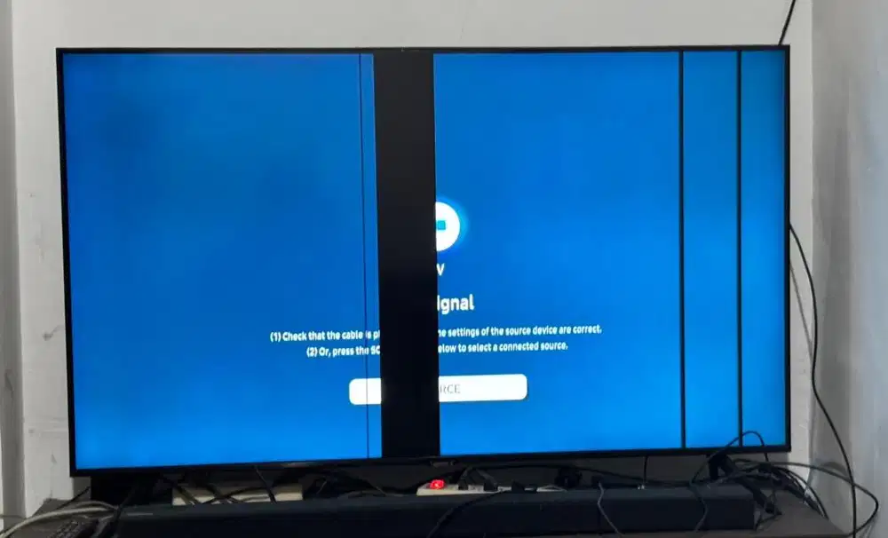 Jual TV Samsung UA50TU8000 50 inch Second Bekas (Cek Deskripsi)