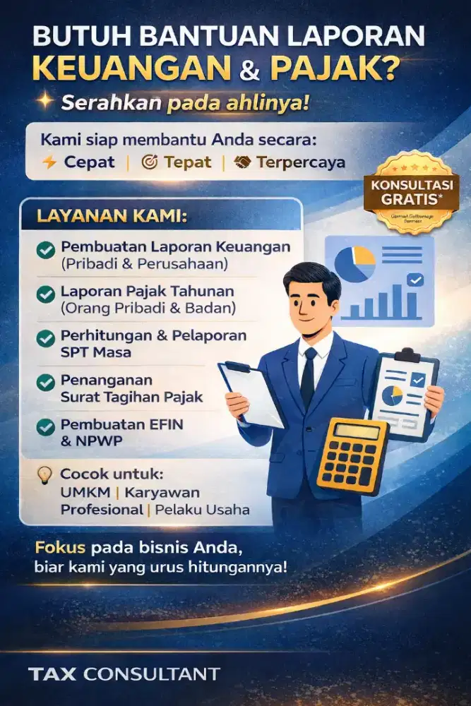 Konsultan Pajak Perorangan / Perusahaan