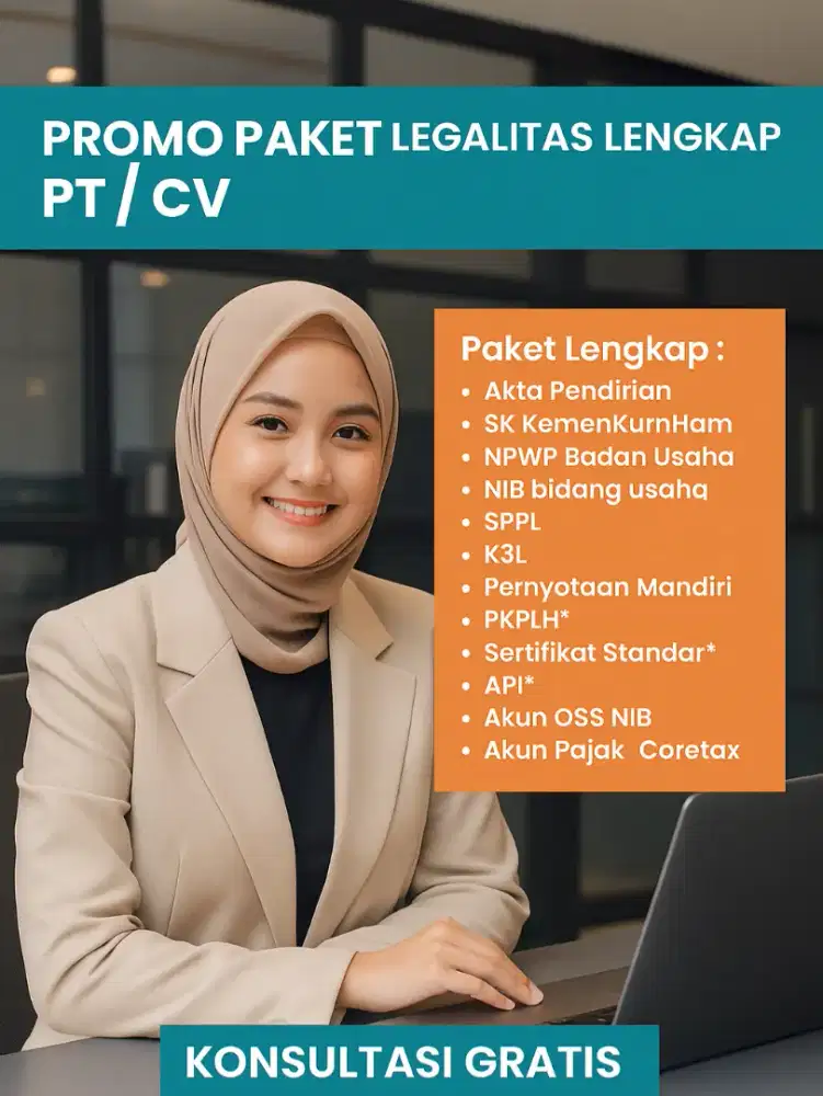 Perlengkapan Usaha Kantor PT