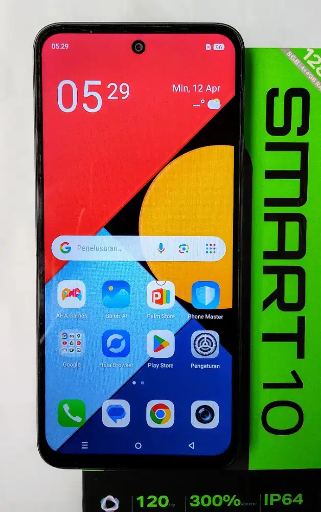 Infinix Smart 10 Ram 4+4/128 Baru 3 Bulan
