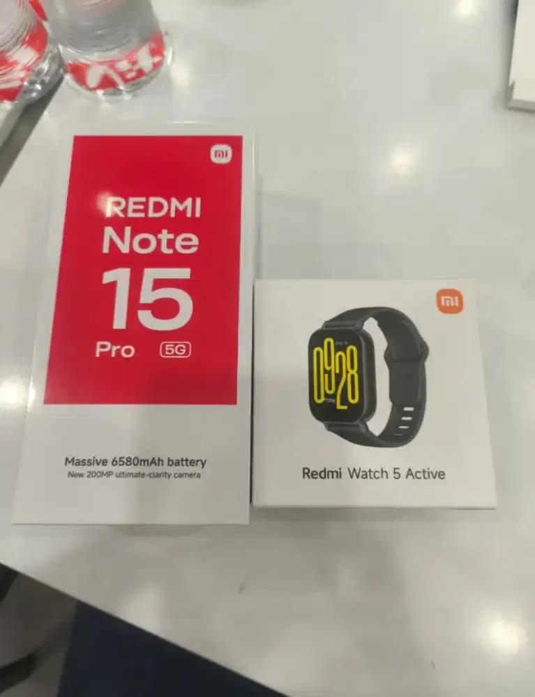 Redmi note 15 pro 5G promo free watch 5active garansi resmi