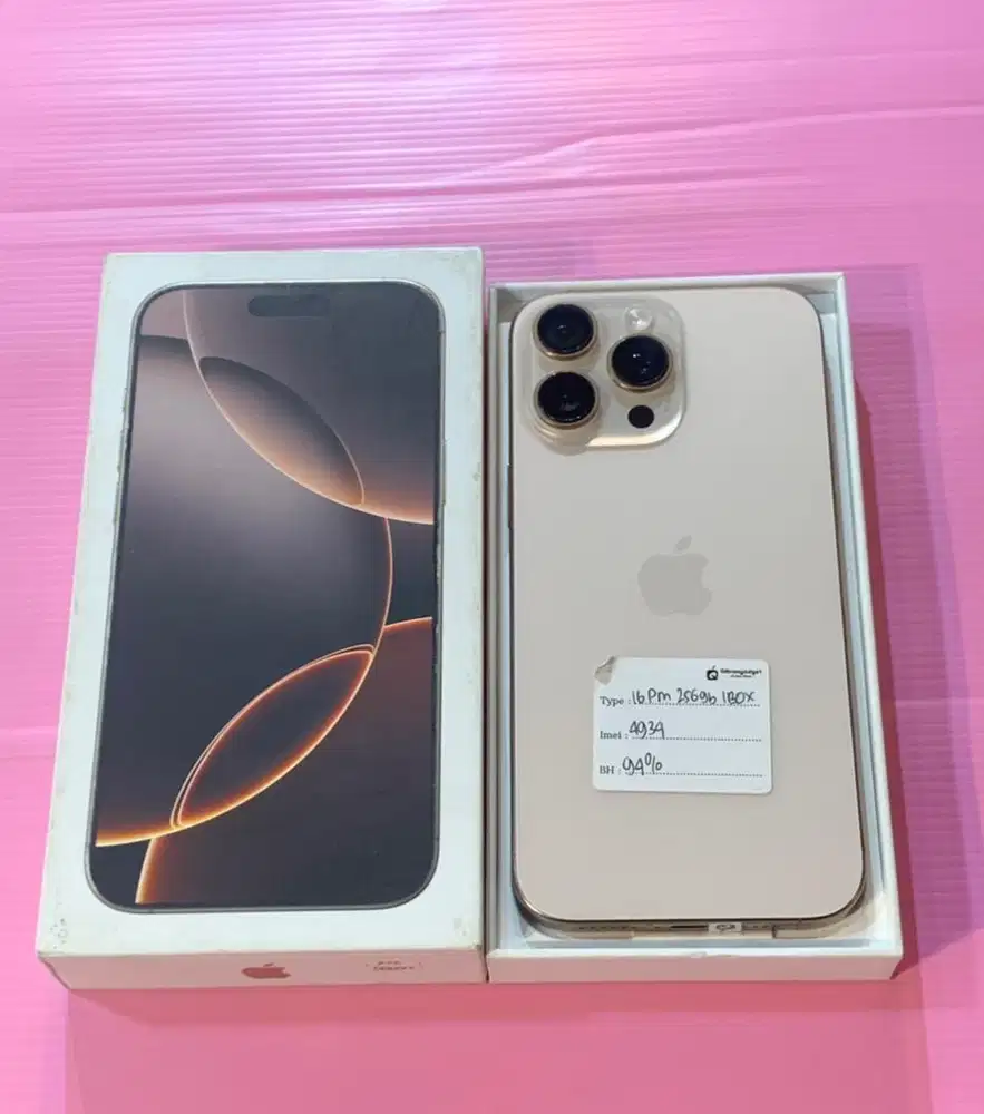 IPHONE 16 PROMAX 256GB EX IBOX