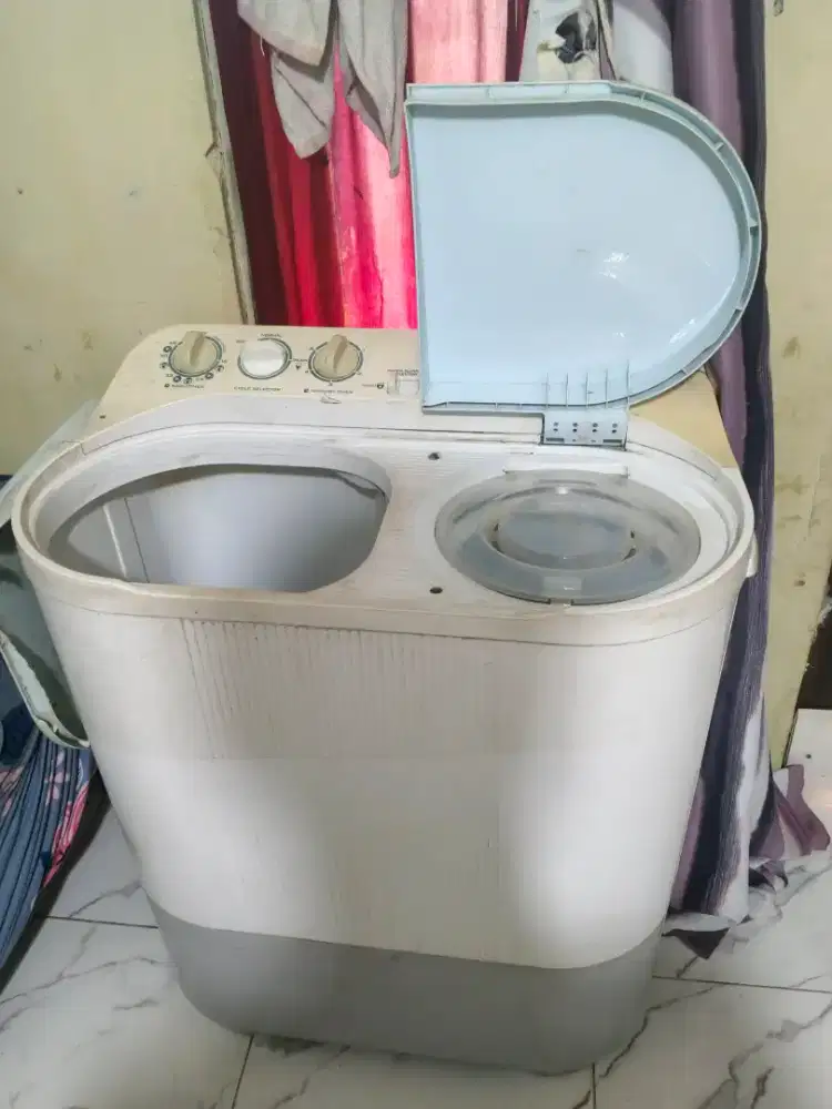 Mesin Cuci 2 Tabung Sharp 8,5Kg Aquamagic