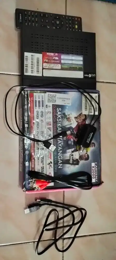 STB K Vision siap pakai