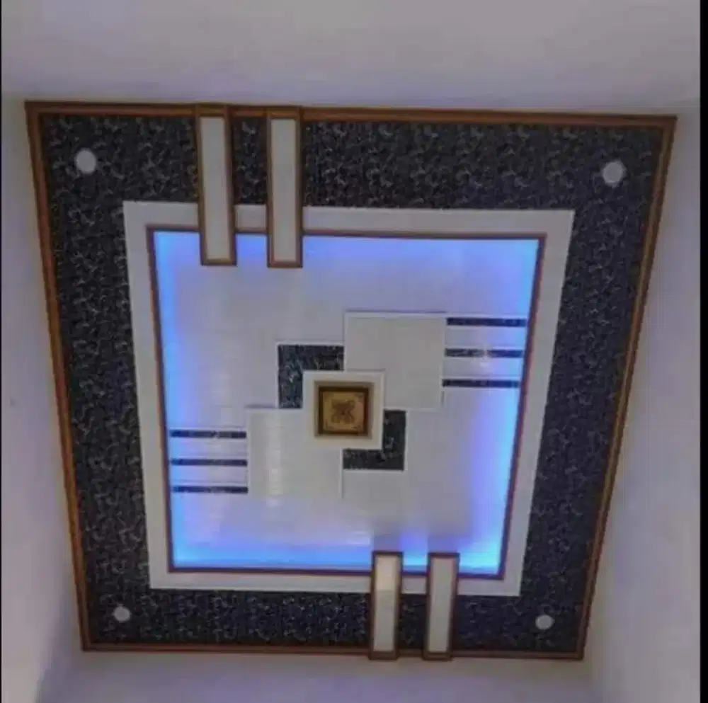 Plafon pvc, interior dan baja ringan