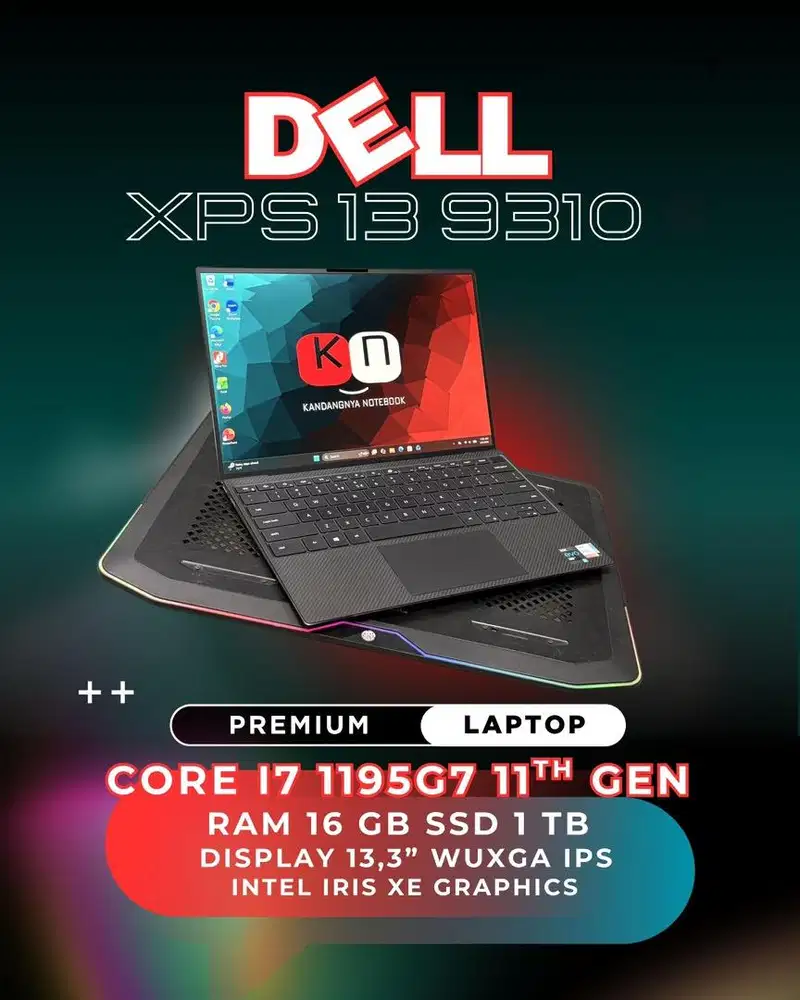Dell XPS 13 9310 i7 1195G7 16Gb SSD 1TB