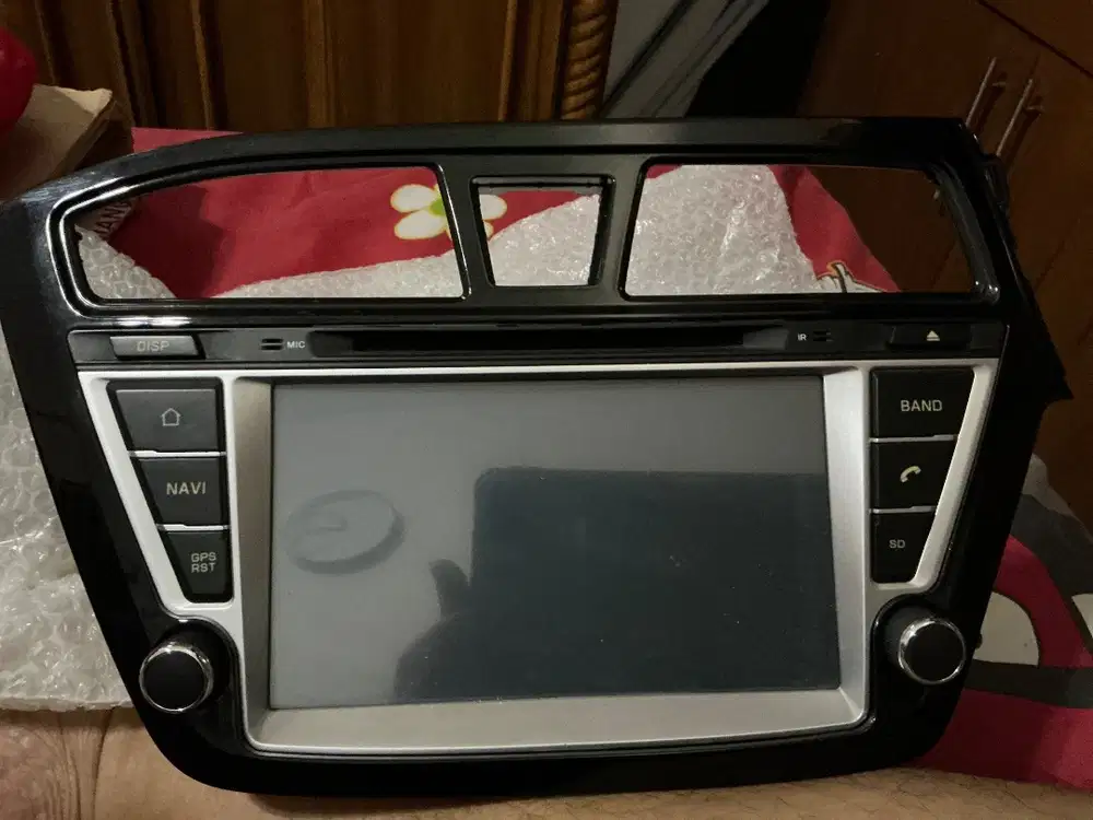 Jual Head Unit Hyundai i20 tahun 2017 berikut framenya