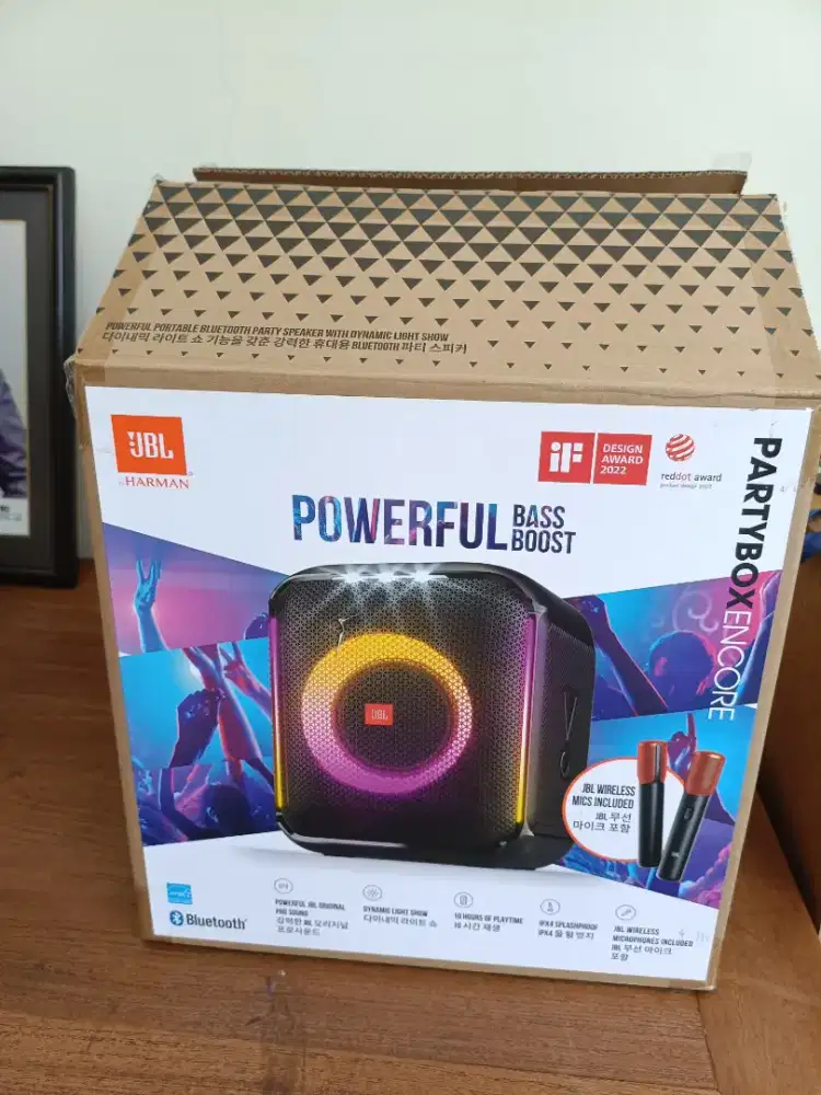 JBL Partybox Encore with Dual Mic