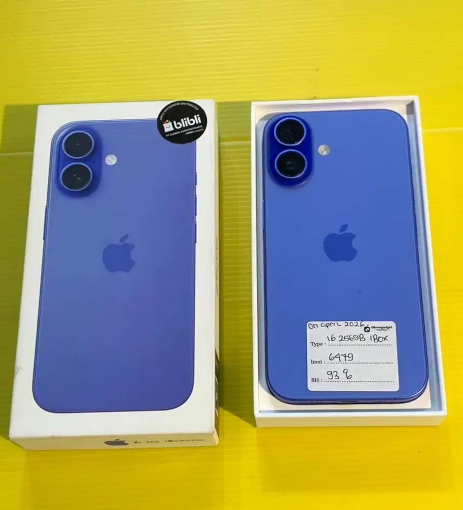 IPHONE 16 256GB EX IBOX