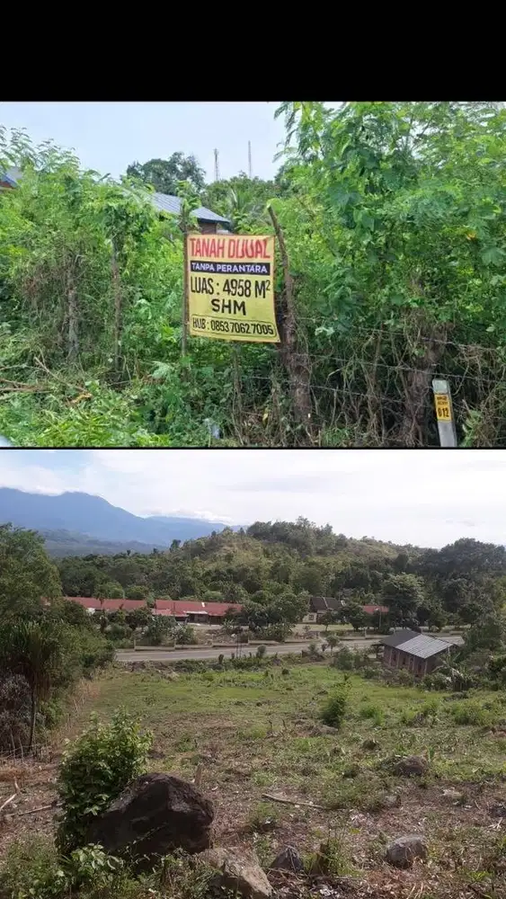 Dijual tanah kebun/tapak rumah