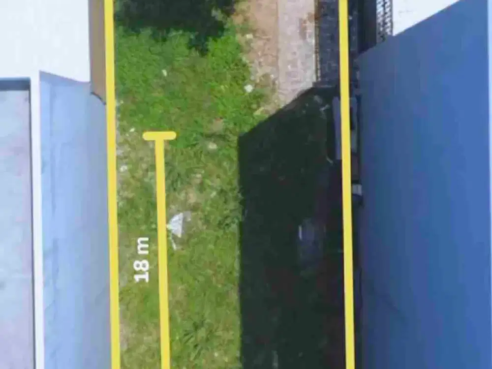 kavling siap bangun greenlake city uk 8x18 m2 jalan bolevar ppjb harga murah