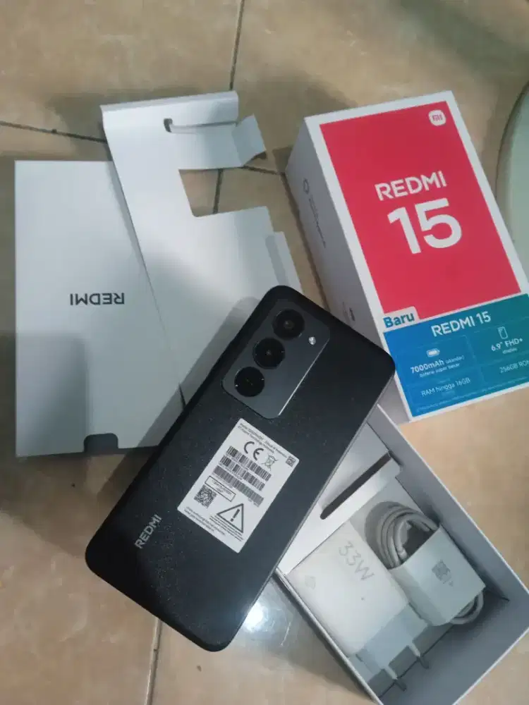 Redmi 15 ram 8+8/256 pemakaian 10 hari jarang di pke buat stnby krj