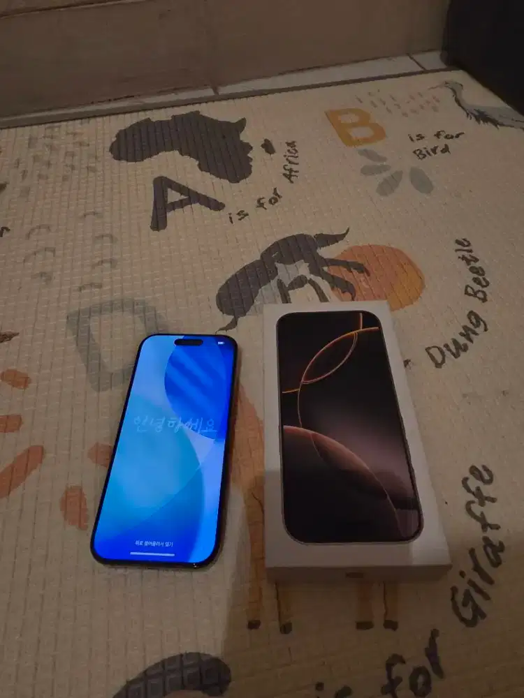 Jual iphone 16 pro 128 GB Desert Titanium