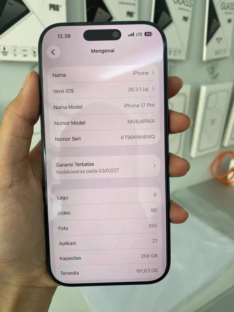 iphone 17pro 128gb RESMI