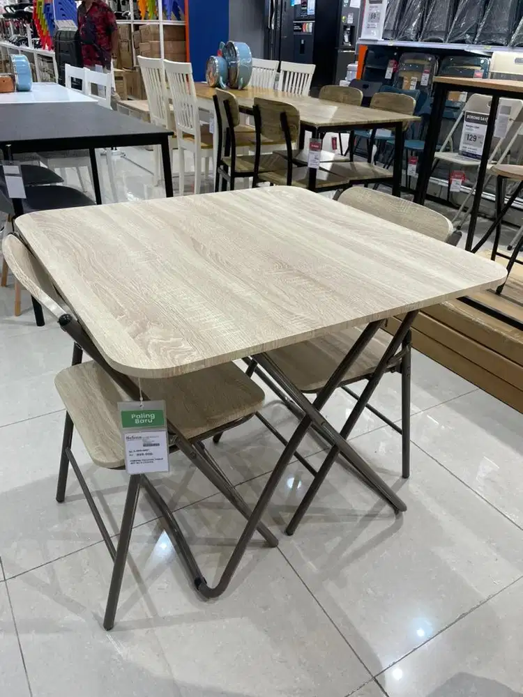 Set Meja Makan Lipat