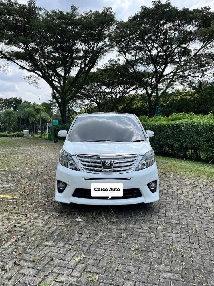 Toyota Alphard 2.4L S Gold Eye 2013 Terawat