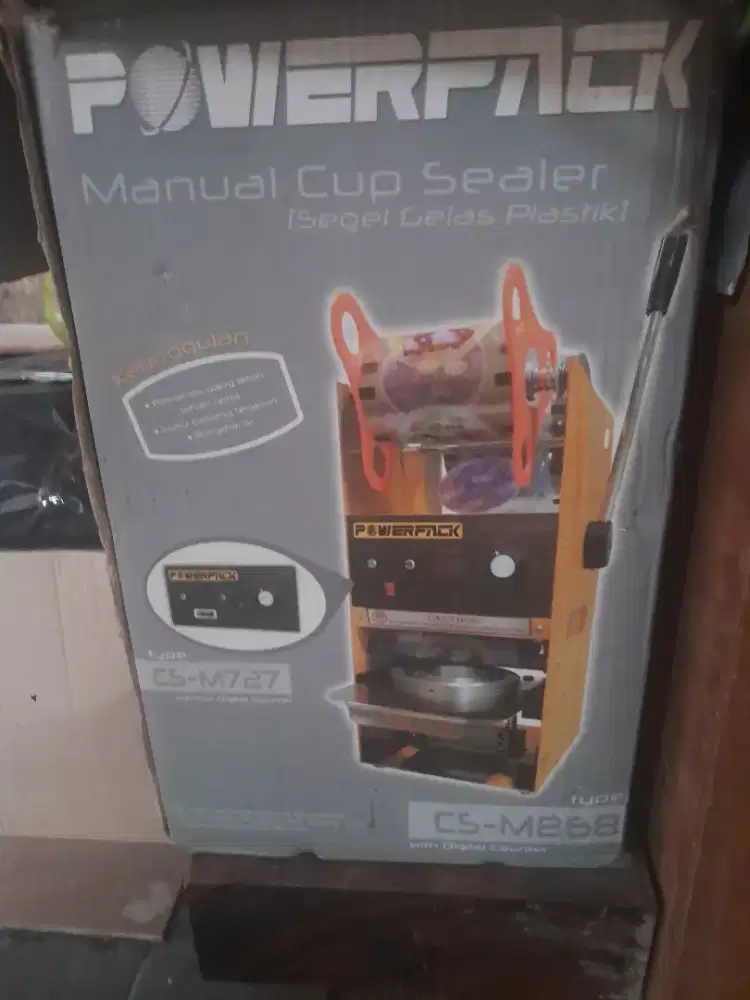 Manual cup sealer powerpack CS-M727