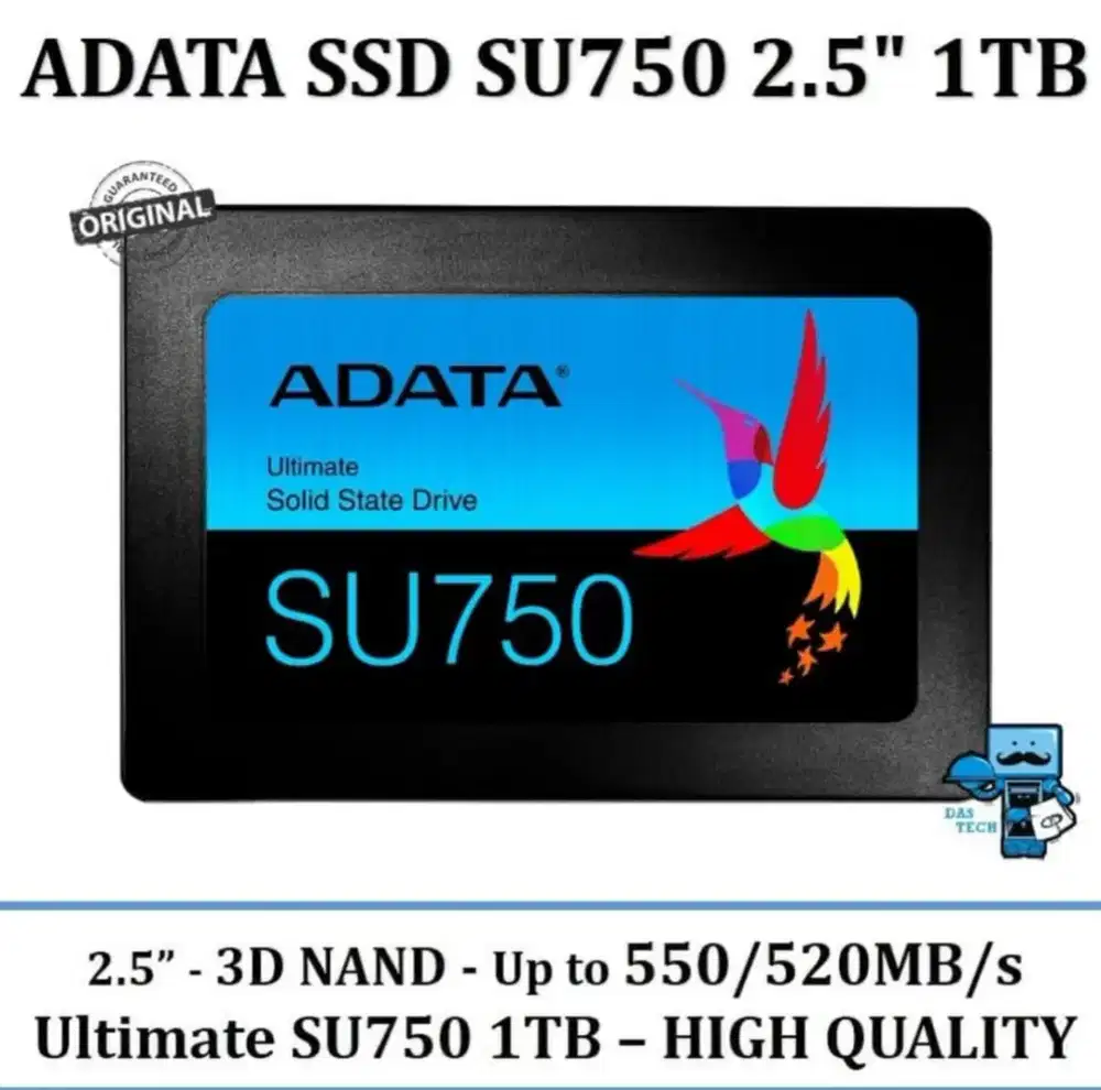 SSD SATA ADATA SU750 1 TerraByte 3D NAND