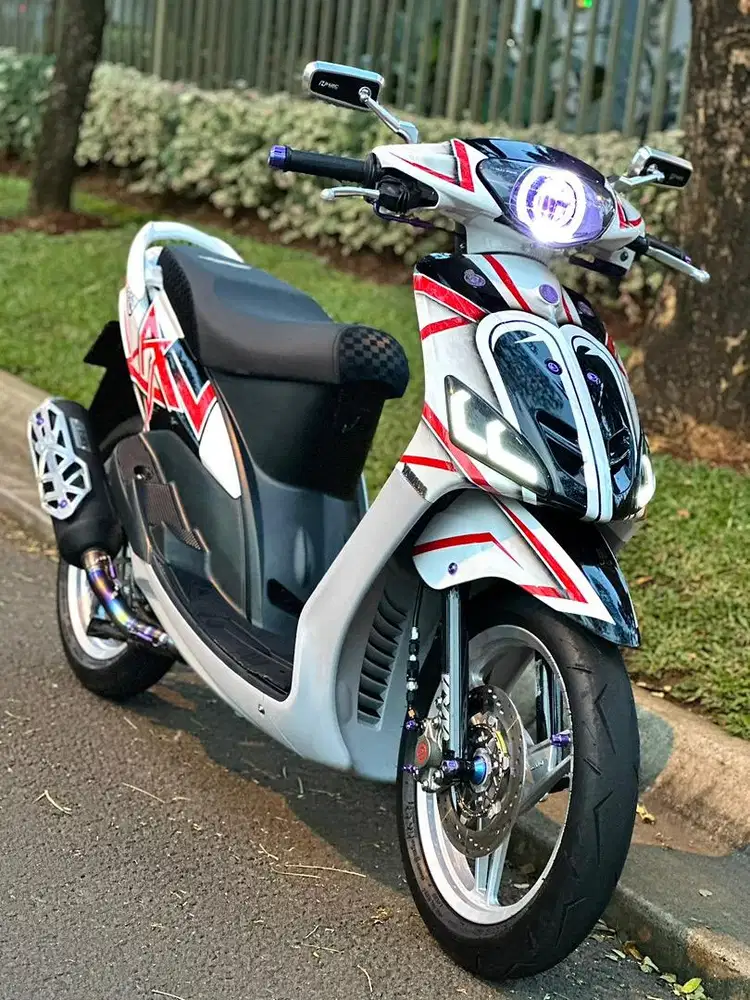 YAMAHA MIO FULL REFRESH MODIF RESTORASI