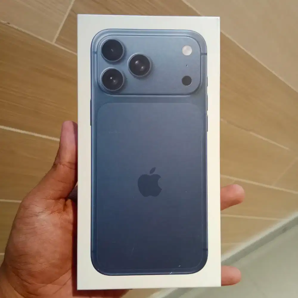 IPhone 17 ProMax 256GB Deep Blue Garani Resmi iBox