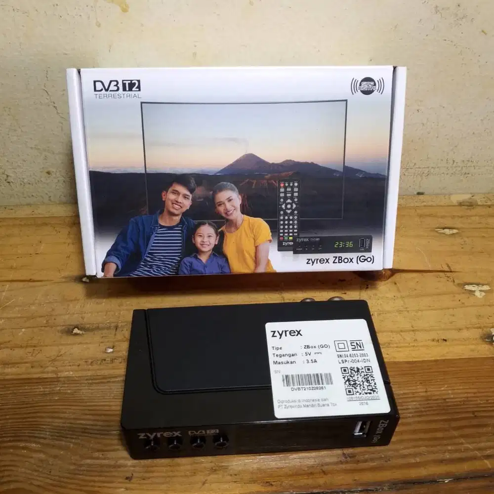 Set Top Box STB Zyrex Zbox Fullset