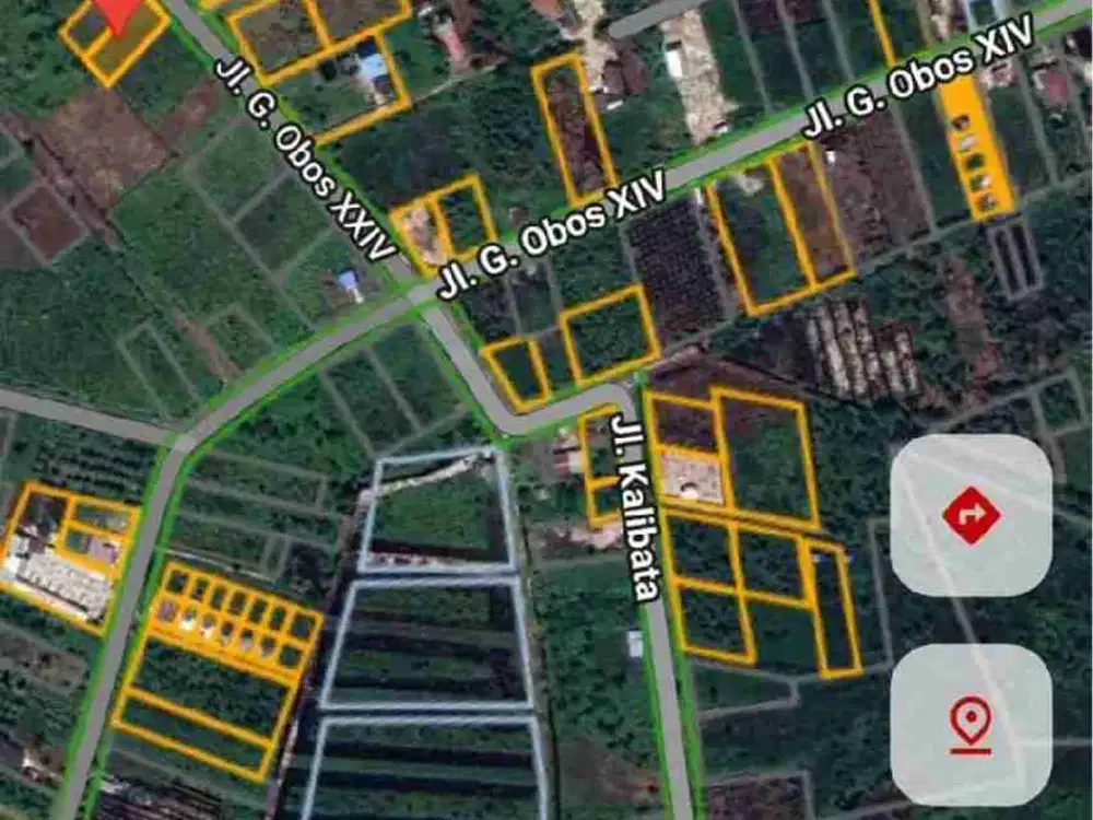 Jl. G. Obos 24 / Dekat Perempatan G.Obos 14 & Kalibata UK. 20x50 SHM (Ahmad dody)