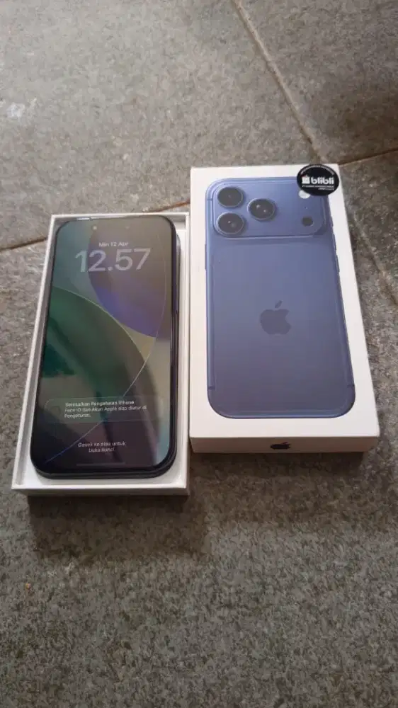 iPhone 17pro 256gb deep blue blibli