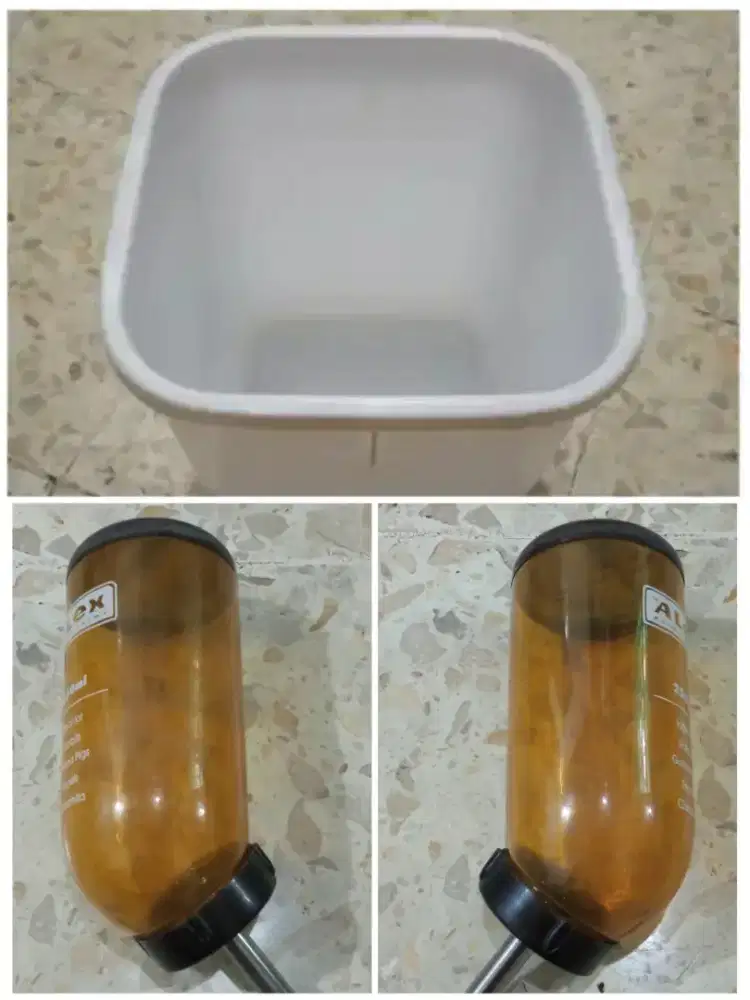 Box Kandang & Botol Minum