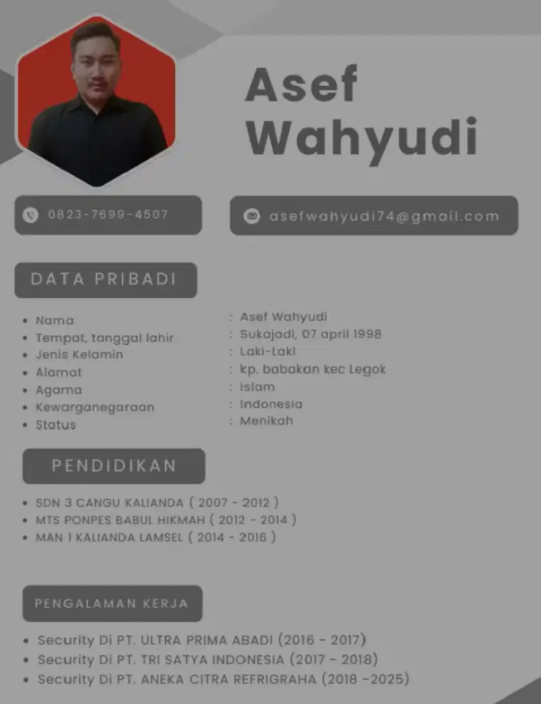 CARI PEKERJAAN Sekitar Legok Kab. Tangerang