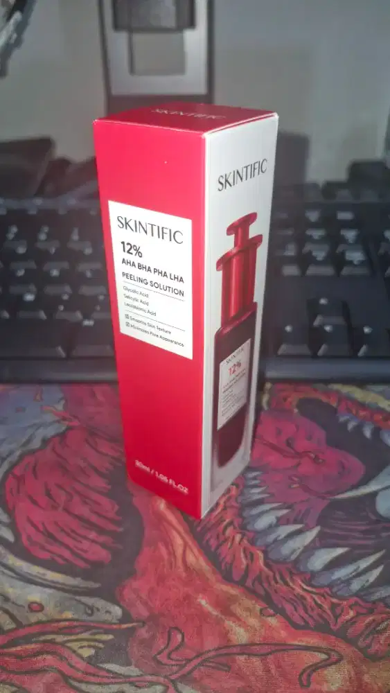 SKINTIFIC 12% AHA BHA PHA LHA PEELING SOLUTION