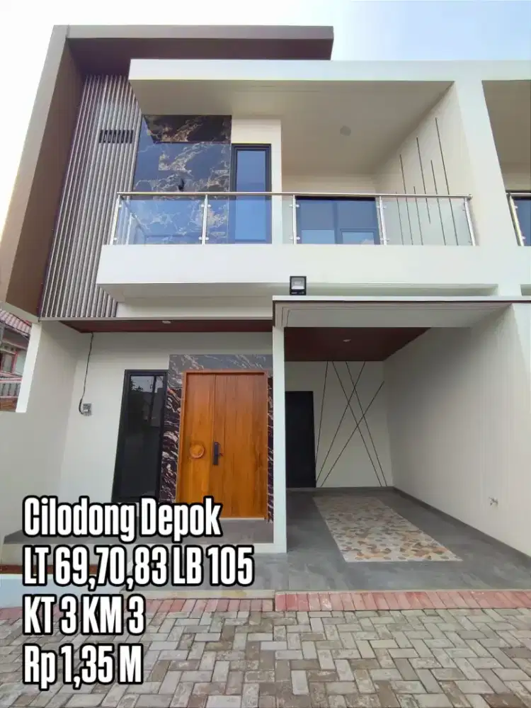 Rumah Minimalis Modern 2 Lt
Spek Mewah Harga Terjangkau!!
BEBAS BIAYA