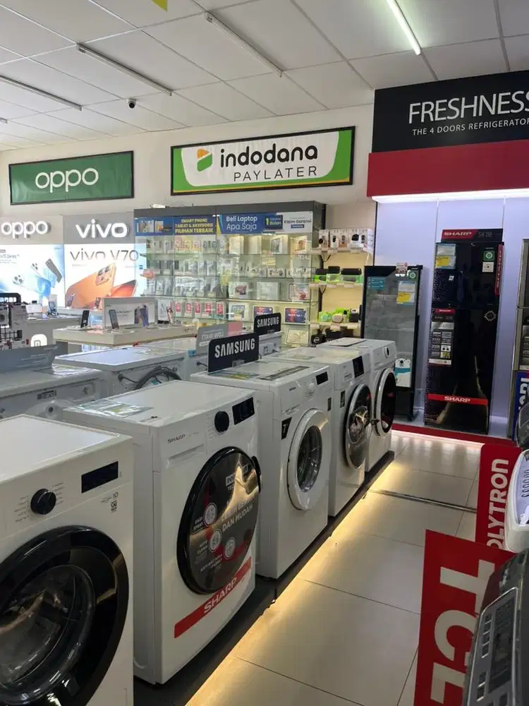 Mesin cuci sharp Bisa dicicil pakai spaylater