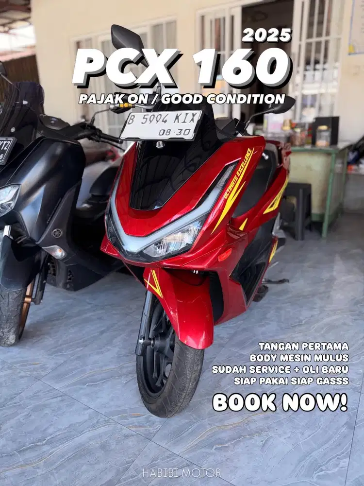 CASH KREDIT PCX 160 CBS 2025 good condition siap pakai