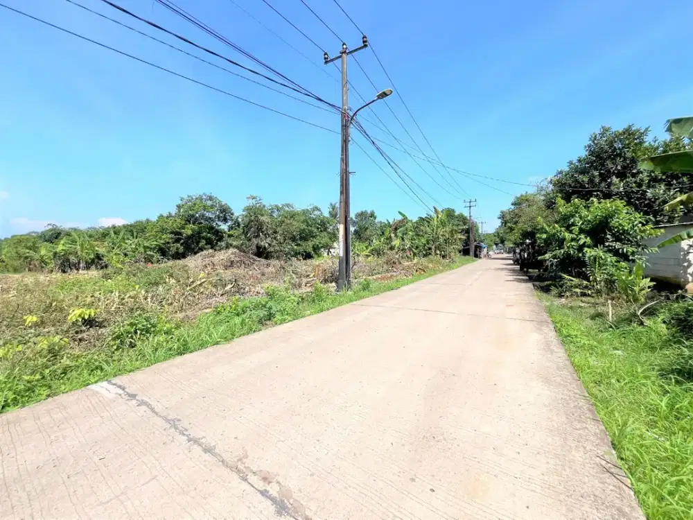 Dijual Kavling Akses 10 Menit ke Stasiun Jatake, 1 Jt-an/m2