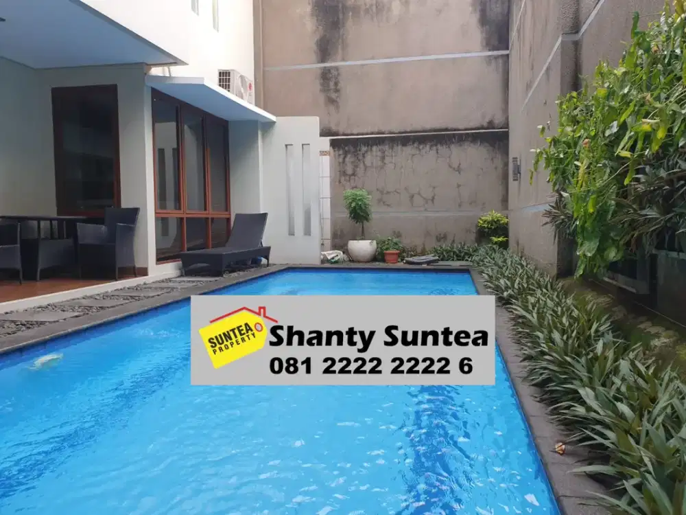 Rumah Premium Pondok Indah Jakarta Selatan – 4+1 KT, Kolam Renang, Siap Huni 0189Im