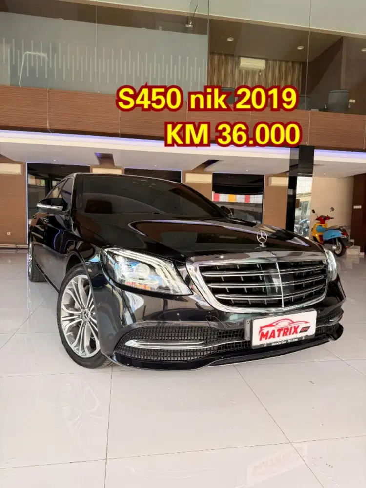 Mercedes-Benz S450 2020 nik 2019 AT Matic . Mercy s450 ganjil genap