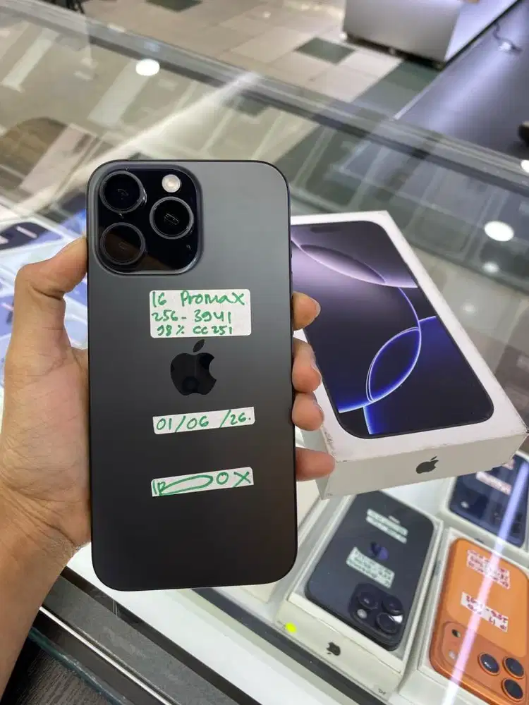 Iphone 16 Promax 256 garansi ibox