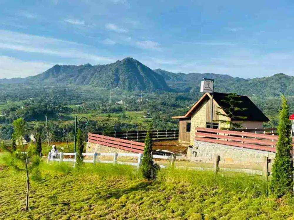 Tanah Siap Bangun Luas 200 Meter View Langsung Pegunungan