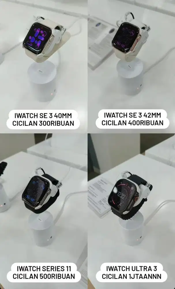 KREDIT APPLE WATCH BISA , SYARAT HANYA KTP