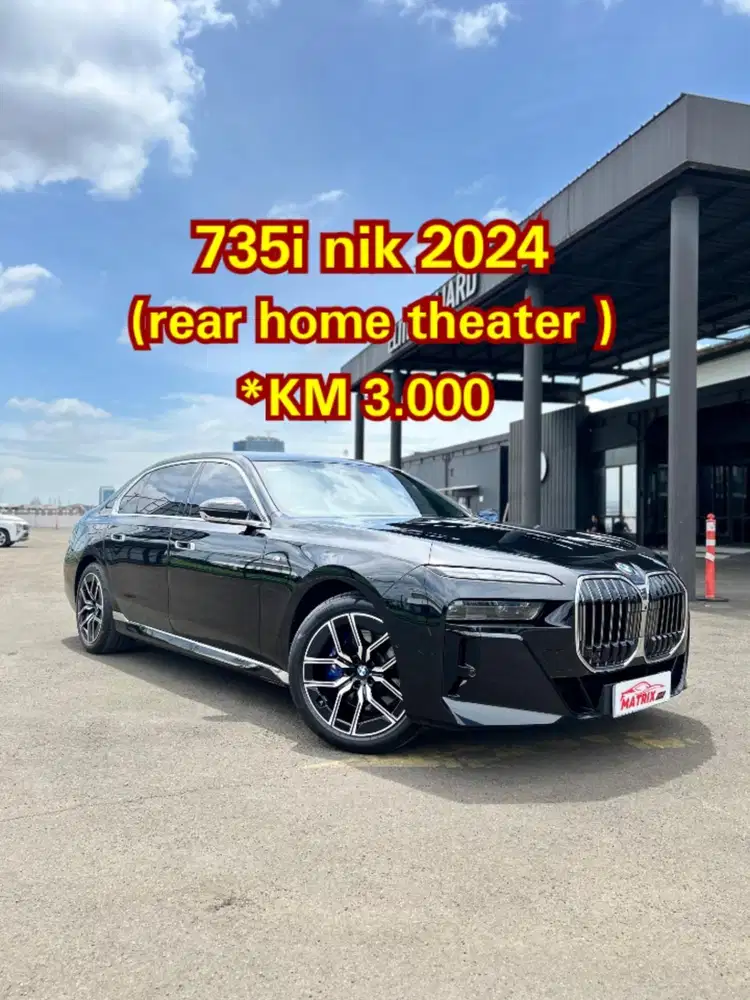 BMW 735i 2025 nik 2024 atpm AT Matic genap