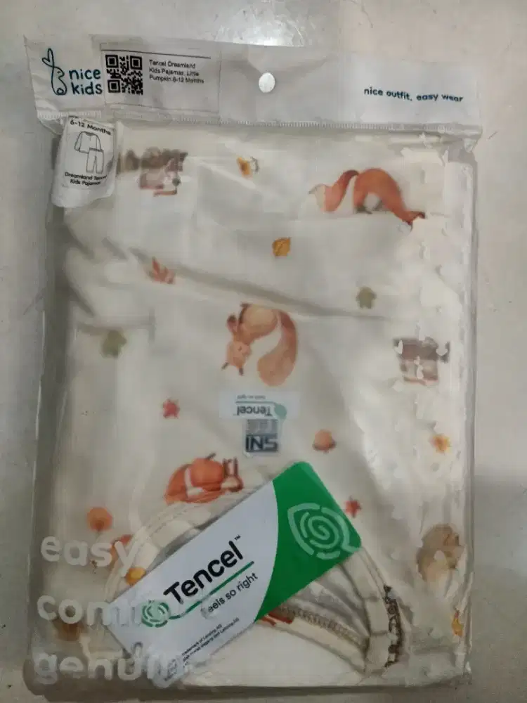 Baju Anak 6-12 Bulan Tencel Pjamas
