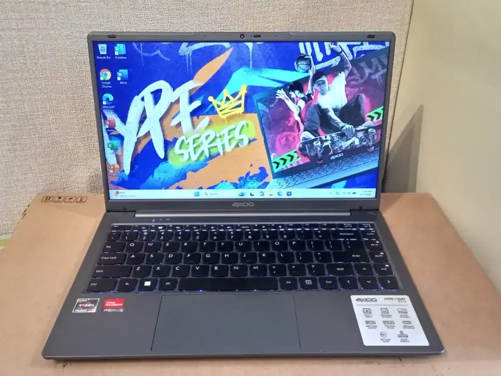 Laptop Axioo Hype 7, AMD Ryzen 7 5825,Ram 16/512