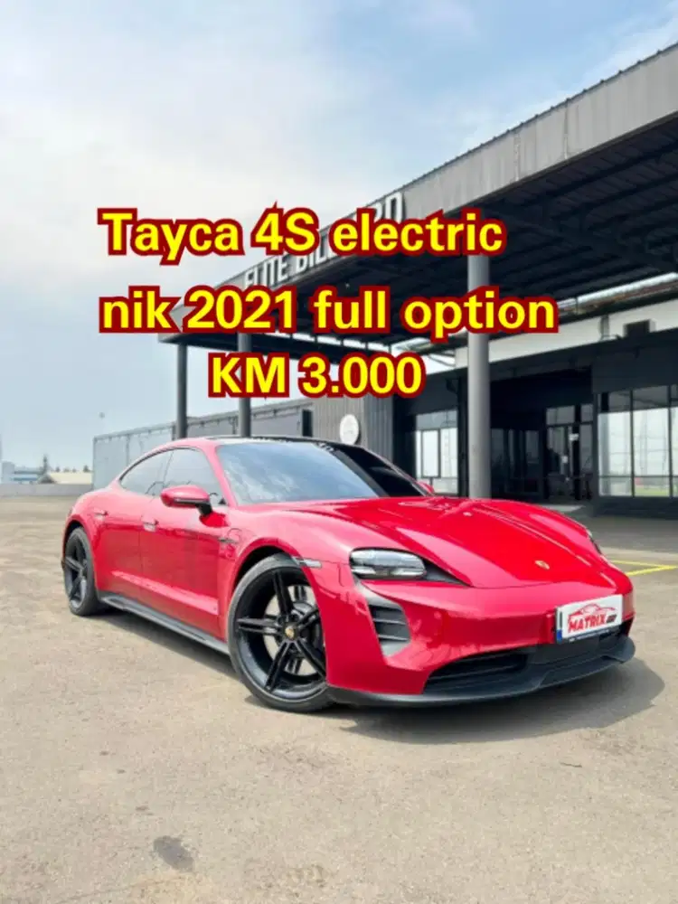 Porsche Taycan 4S Electric 2022 nik 2021 full option AT Matic ganjil