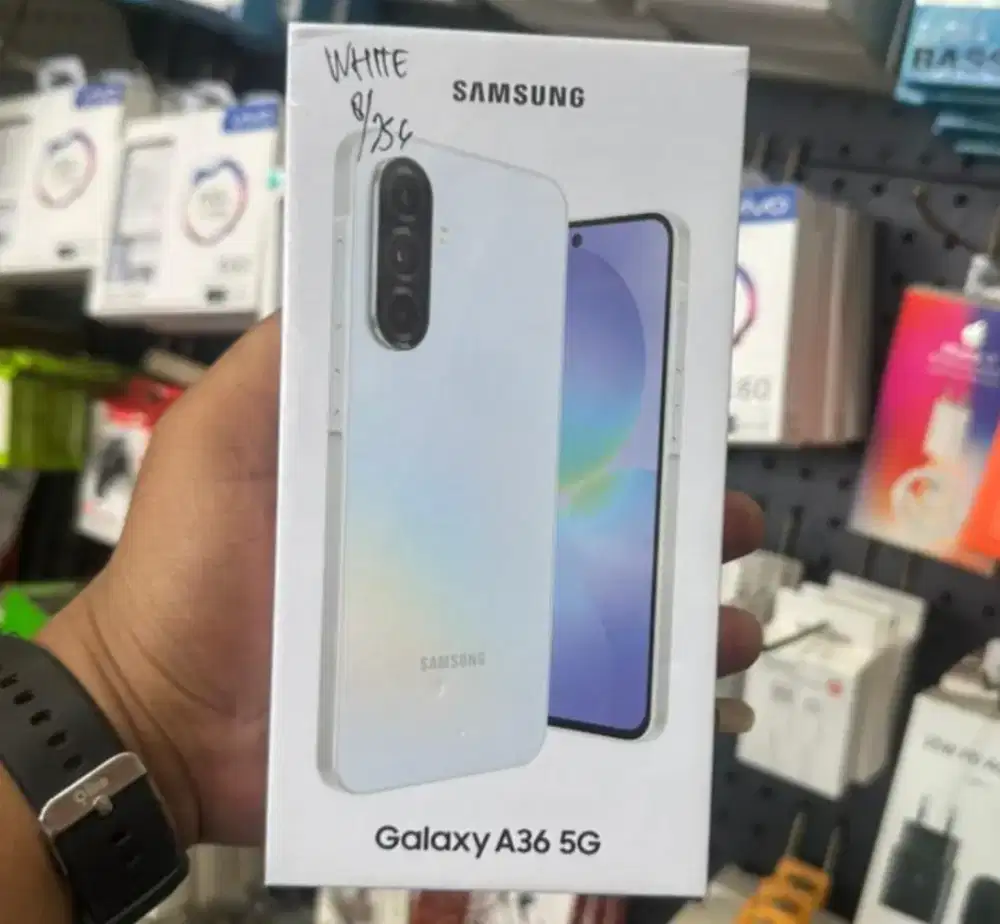 Samsung Galaxy A36 5G 8GB+256GB White NEW Garansi