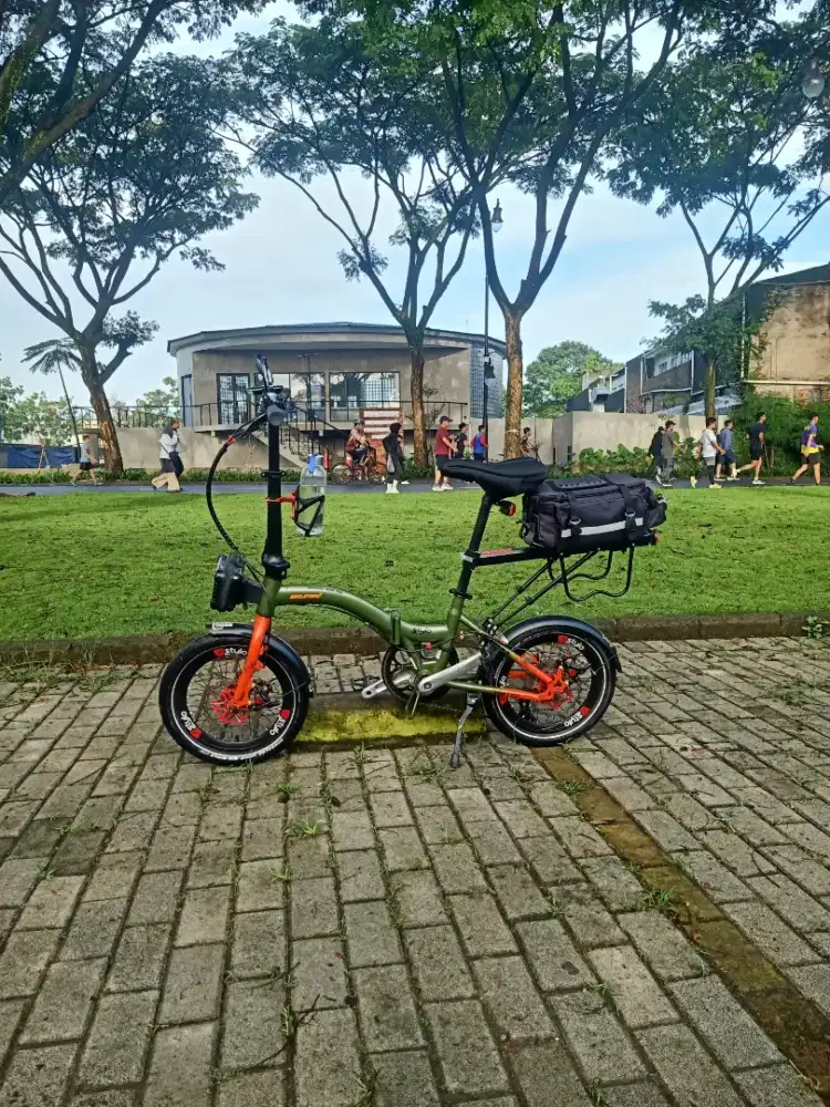 Sepeda lipat Stylo full upgrade