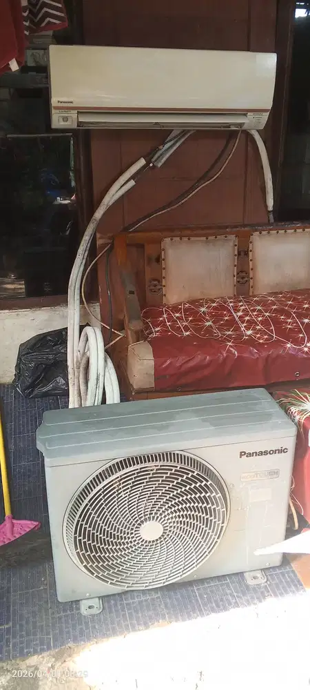 AC panasonic setengah pk low watt