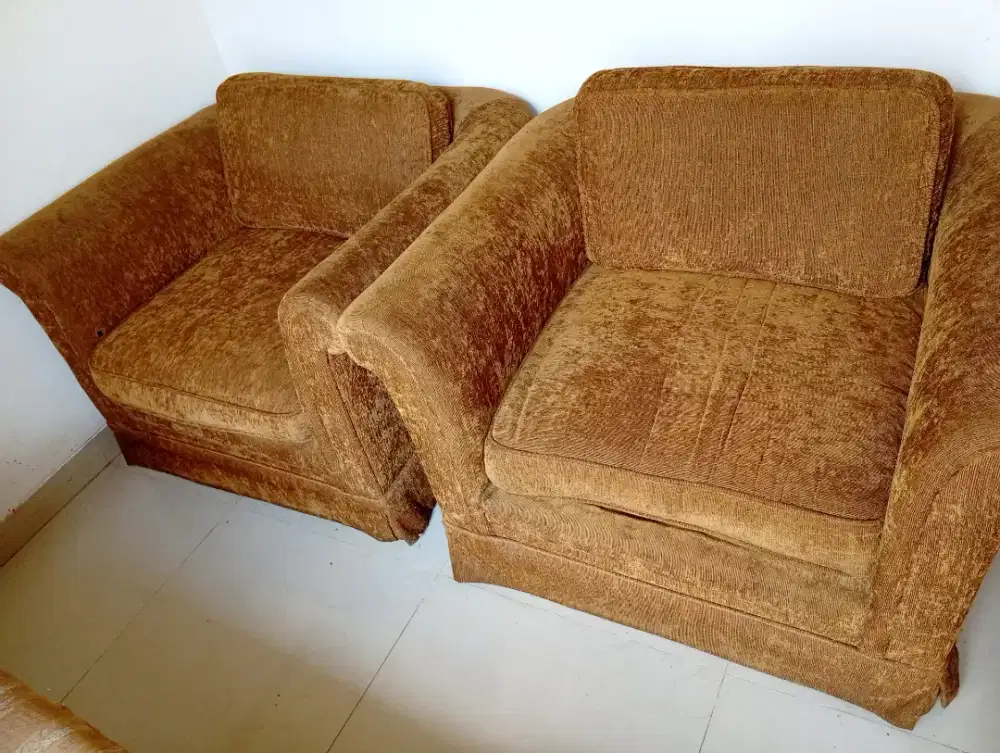 Dijual Kursi Sofa Sepasang Empuk Bintaro Ciputat