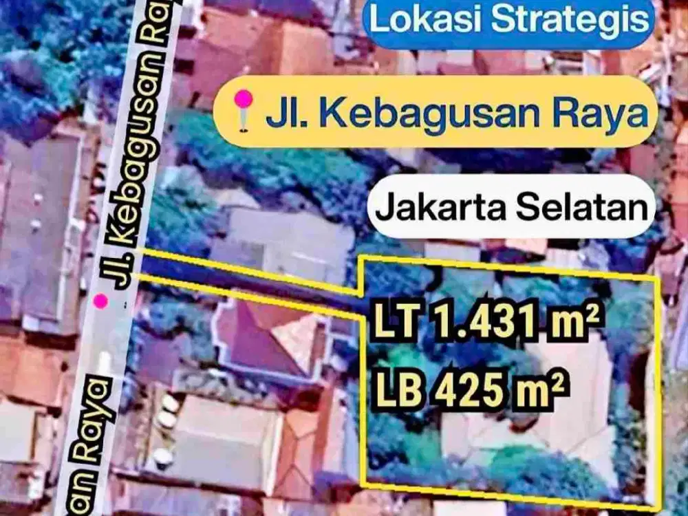 Dijual Rumah Kebagusan Raya Dibawah NJOP Rumah Hitung Tanah Dijual Kebagusan Jakarta Selatan