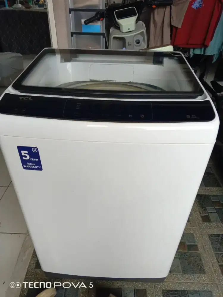 Mesin cuci TCL Top Loading 9 KG